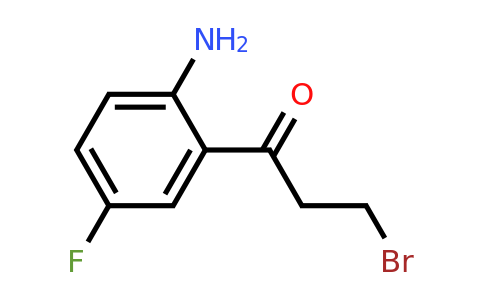 1804201-99-7 | 1-(2-Amino-5-fluorophenyl)-3-bromopropan-1-one