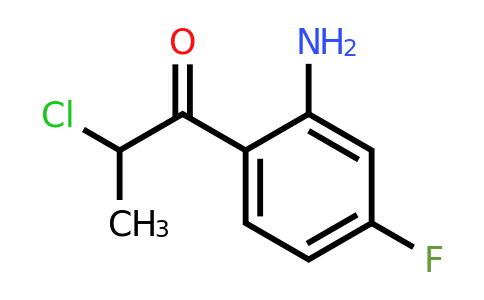1804202-10-5 | 1-(2-Amino-4-fluorophenyl)-2-chloropropan-1-one