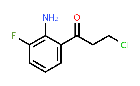 1804202-18-3 | 1-(2-Amino-3-fluorophenyl)-3-chloropropan-1-one