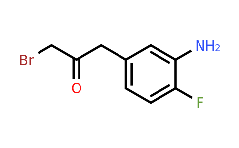 1804202-42-3 | 1-(3-Amino-4-fluorophenyl)-3-bromopropan-2-one