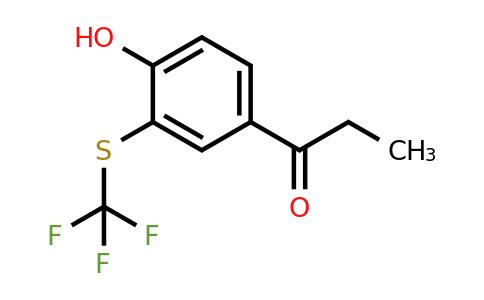 1804202-51-4 | 4-Propionyl-2-(trifluoromethylthio)phenol