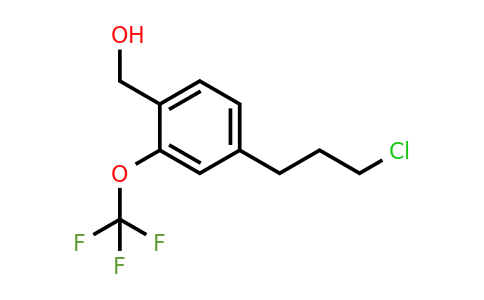1804203-32-4 | 4-(3-Chloropropyl)-2-(trifluoromethoxy)benzylalcohol