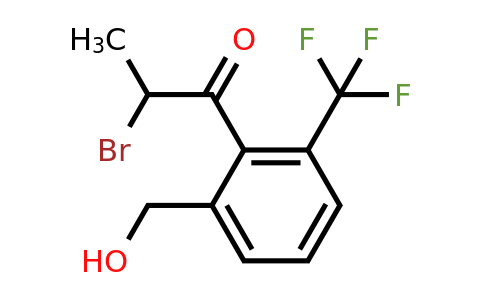 1804204-90-7 | 2-(2-Bromopropanoyl)-3-(trifluoromethyl)benzylalcohol