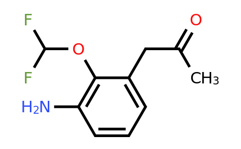 1804205-62-6 | 1-(3-Amino-2-(difluoromethoxy)phenyl)propan-2-one