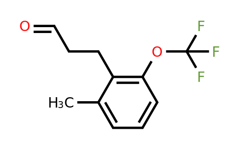 1804205-73-9 | 2-(3-Oxopropyl)-3-(trifluoromethoxy)toluene
