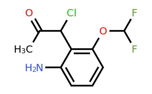 1804205-78-4 | 1-(2-Amino-6-(difluoromethoxy)phenyl)-1-chloropropan-2-one
