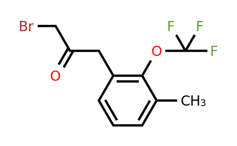 1804205-88-6 | 3-(3-Bromo-2-oxopropyl)-2-(trifluoromethoxy)toluene