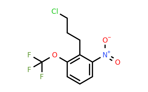 1804207-76-8 | 1-(3-Chloropropyl)-2-nitro-6-(trifluoromethoxy)benzene