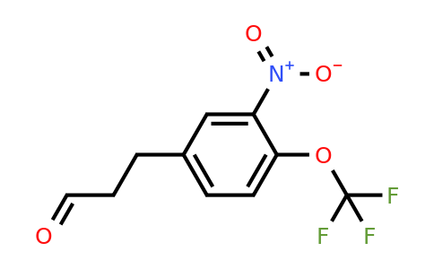 1804207-81-5 | 3-(3-Nitro-4-(trifluoromethoxy)phenyl)propanal