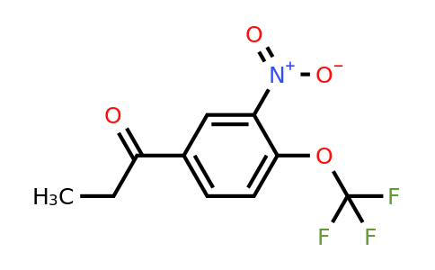 1804207-84-8 | 1-(3-Nitro-4-(trifluoromethoxy)phenyl)propan-1-one