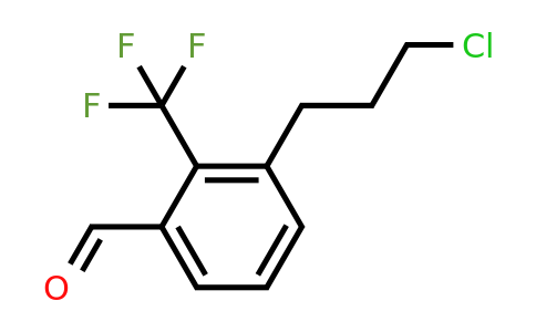 1804208-27-2 | 3-(3-Chloropropyl)-2-(trifluoromethyl)benzaldehyde