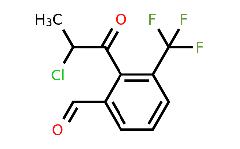 1804208-38-5 | 2-(2-Chloropropanoyl)-3-(trifluoromethyl)benzaldehyde