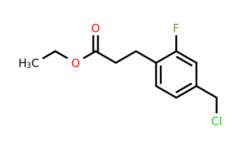 1804209-48-0 | Ethyl 4-(chloromethyl)-2-fluorophenylpropanoate