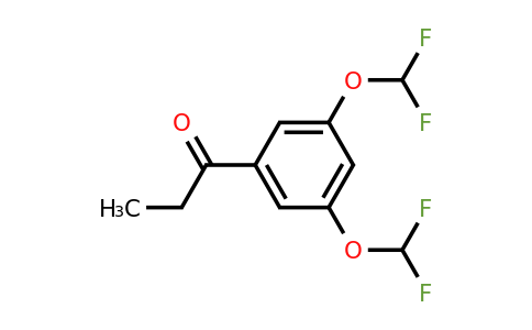 1804211-64-0 | 1-(3,5-Bis(difluoromethoxy)phenyl)propan-1-one