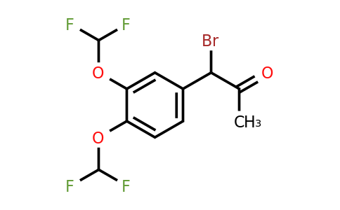 1804211-93-5 | 1-(3,4-Bis(difluoromethoxy)phenyl)-1-bromopropan-2-one