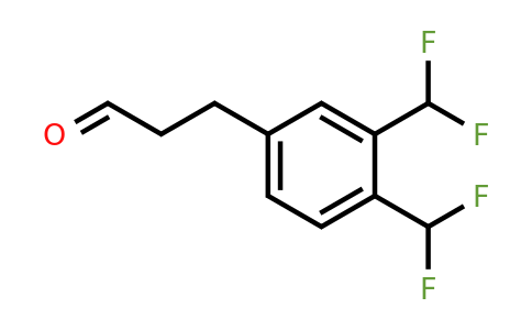 1804212-22-3 | (3,4-Bis(difluoromethyl)phenyl)propanal