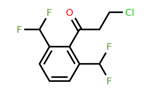 1804212-49-4 | 1-(2,6-Bis(difluoromethyl)phenyl)-3-chloropropan-1-one