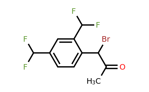 1804212-57-4 | 1-(2,4-Bis(difluoromethyl)phenyl)-1-bromopropan-2-one