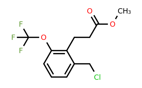 1804213-86-2 | Methyl 3-(2-(chloromethyl)-6-(trifluoromethoxy)phenyl)propanoate
