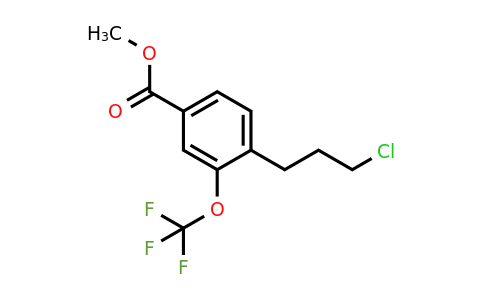 1804214-14-9 | Methyl 4-(3-chloropropyl)-3-(trifluoromethoxy)benzoate