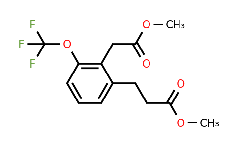 1804215-32-4 | Methyl 2-(3-methoxy-3-oxopropyl)-6-(trifluoromethoxy)phenylacetate