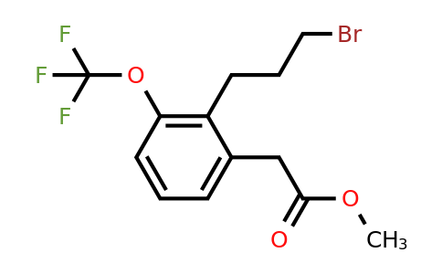 1804215-37-9 | Methyl 2-(3-bromopropyl)-3-(trifluoromethoxy)phenylacetate