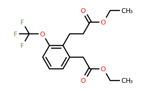 1804216-08-7 | Ethyl 2-(3-ethoxy-3-oxopropyl)-3-(trifluoromethoxy)phenylacetate