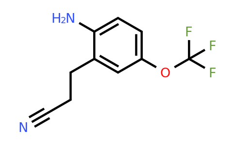 1804216-20-3 | 3-(2-Amino-5-(trifluoromethoxy)phenyl)propanenitrile