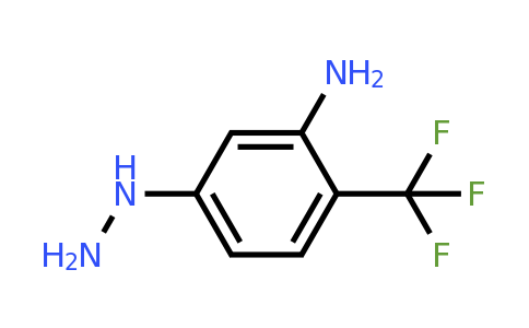 1804217-02-4 | 5-Hydrazinyl-2-(trifluoromethyl)aniline