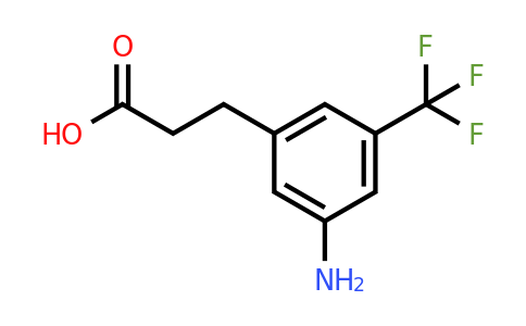 1804217-07-9 | 3-(3-Amino-5-(trifluoromethyl)phenyl)propanoic acid