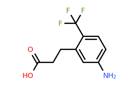 1804217-11-5 | 3-(5-Amino-2-(trifluoromethyl)phenyl)propanoic acid