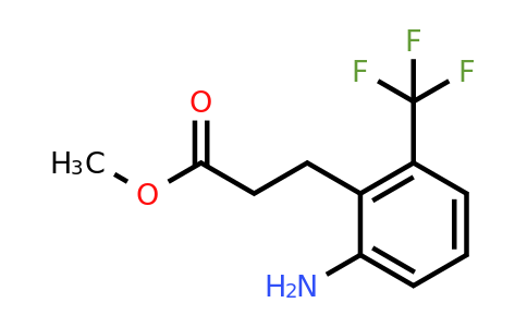1804217-16-0 | Methyl 3-(2-amino-6-(trifluoromethyl)phenyl)propanoate