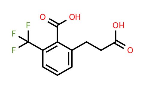 1804217-20-6 | 2-(2-Carboxyethyl)-6-(trifluoromethyl)benzoic acid