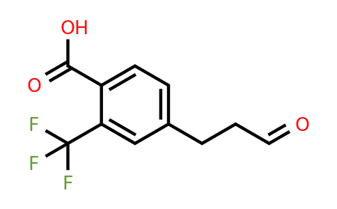 1804217-24-0 | 4-(3-Oxopropyl)-2-(trifluoromethyl)benzoic acid