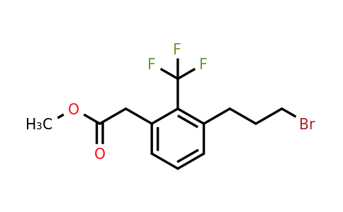1804217-59-1 | Methyl 3-(3-bromopropyl)-2-(trifluoromethyl)phenylacetate