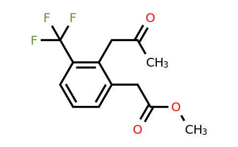 1804217-89-7 | Methyl 2-(2-oxopropyl)-3-(trifluoromethyl)phenylacetate