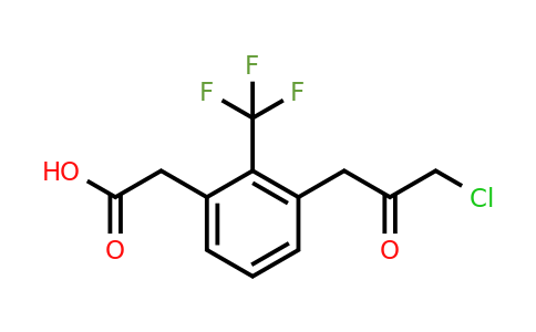 1804218-00-5 | 3-(3-Chloro-2-oxopropyl)-2-(trifluoromethyl)phenylacetic acid