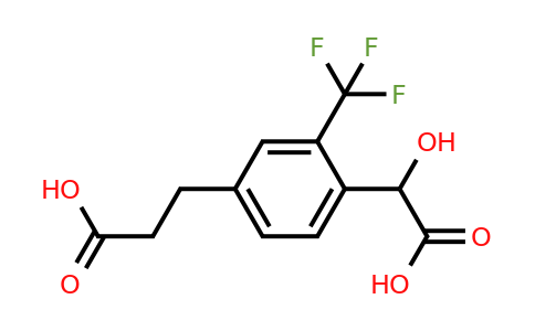 1804218-07-2 | 4-(2-Carboxyethyl)-2-(trifluoromethyl)mandelic acid