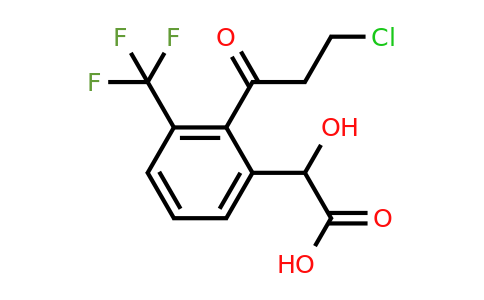 1804218-30-1 | 2-(3-Chloropropanoyl)-3-(trifluoromethyl)mandelic acid