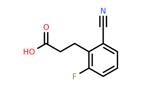1804218-86-7 | 2-Cyano-6-fluorophenylpropanoic acid