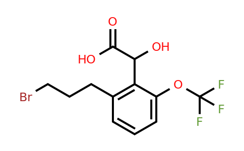 1804218-87-8 | 2-(3-Bromopropyl)-6-(trifluoromethoxy)mandelic acid