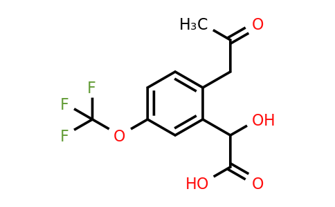 1804219-09-7 | 2-(2-Oxopropyl)-5-(trifluoromethoxy)mandelic acid