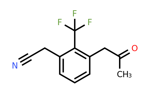 1804219-17-7 | 3-(2-Oxopropyl)-2-(trifluoromethyl)phenylacetonitrile