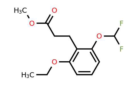 1804219-38-2 | Methyl 2-(difluoromethoxy)-6-ethoxyphenylpropanoate
