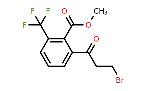 1804219-59-7 | Methyl 2-(3-bromopropanoyl)-6-(trifluoromethyl)benzoate