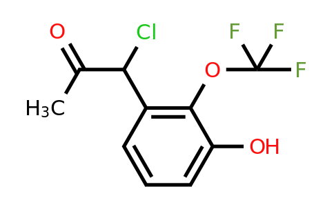 1804219-99-5 | 3-(1-Chloro-2-oxopropyl)-2-(trifluoromethoxy)phenol