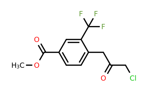 1804220-26-5 | Methyl 4-(3-chloro-2-oxopropyl)-3-(trifluoromethyl)benzoate