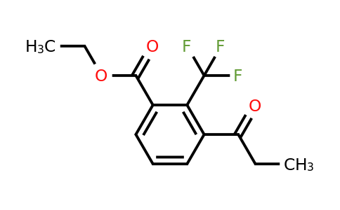 1804220-73-2 | Ethyl 3-propionyl-2-(trifluoromethyl)benzoate