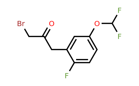 1804220-88-9 | 1-Bromo-3-(5-(difluoromethoxy)-2-fluorophenyl)propan-2-one