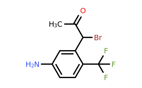 1804221-23-5 | 1-(5-Amino-2-(trifluoromethyl)phenyl)-1-bromopropan-2-one